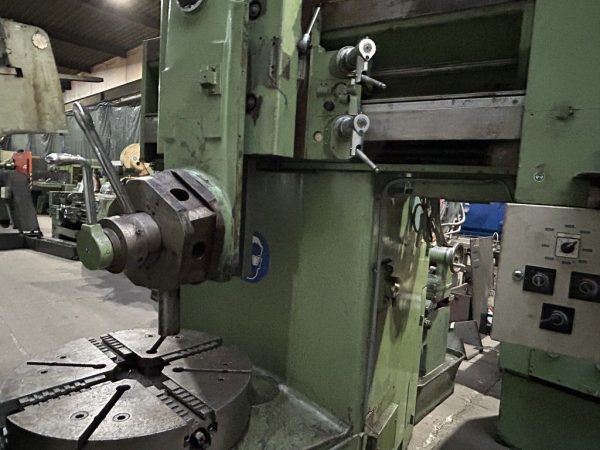 ak machines schiess kef 80 vertical turret lathe