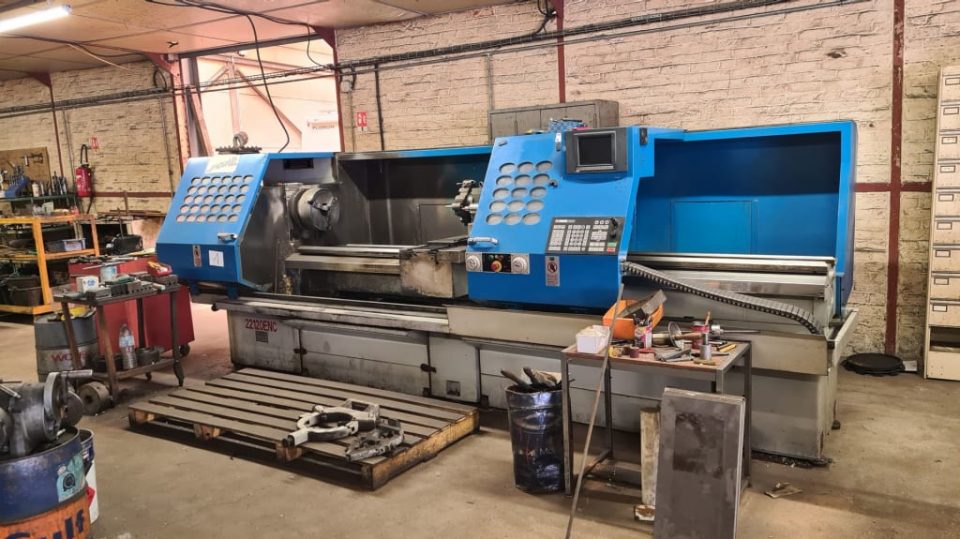 ak machines jaguar jessey 550 22120enc cnc lathe