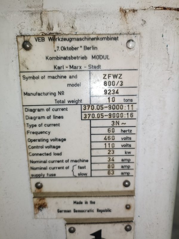 ak machines wmw modul zfwz 800 3 gear hobbing