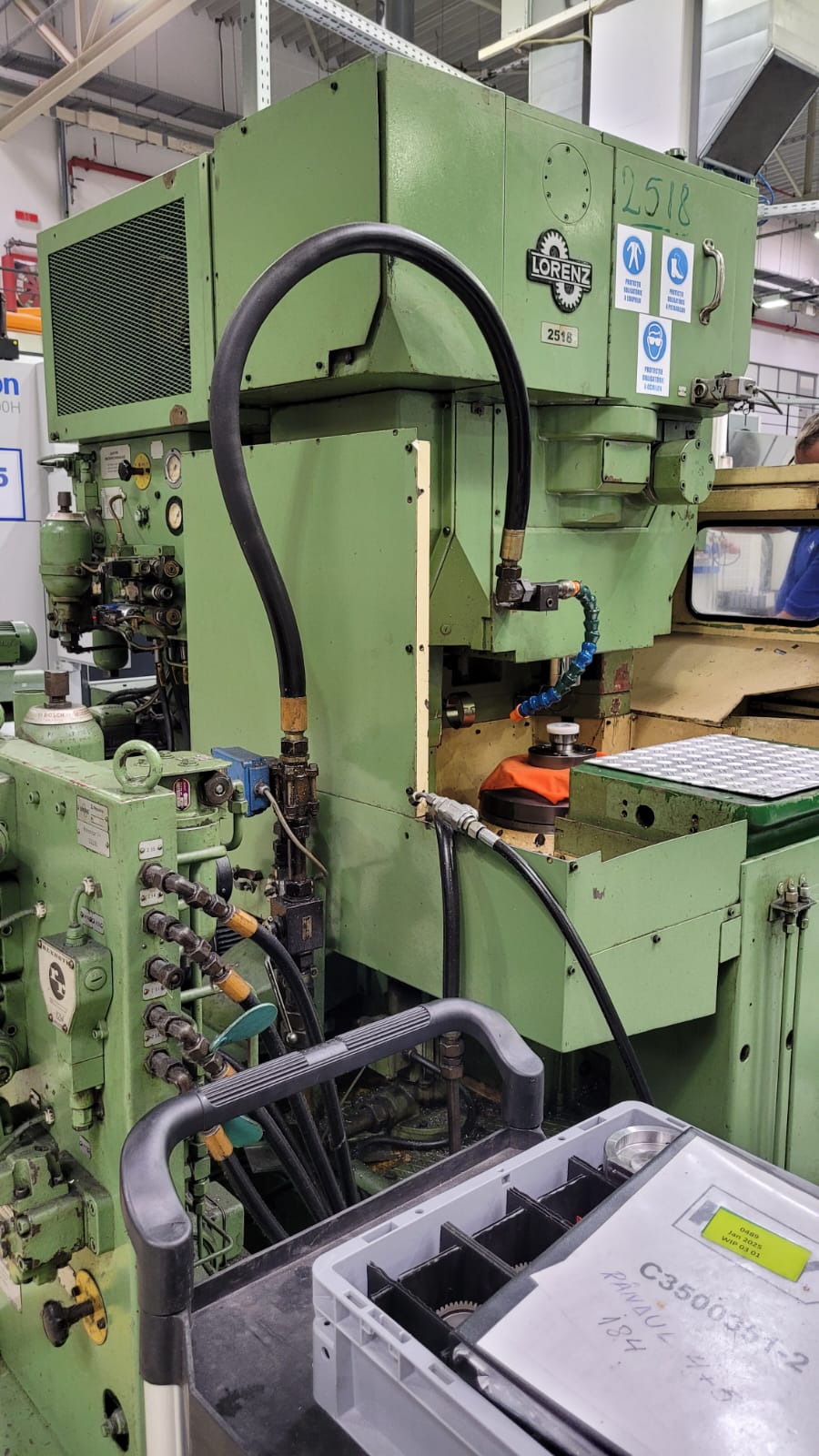 ak machines lorenz ls 150 gear shaper