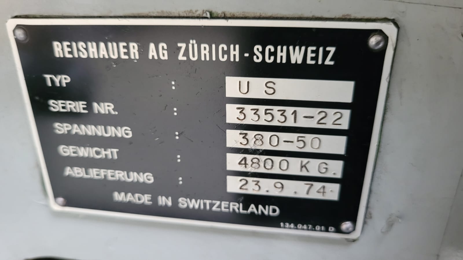 ak machines reishauer us thread grinder