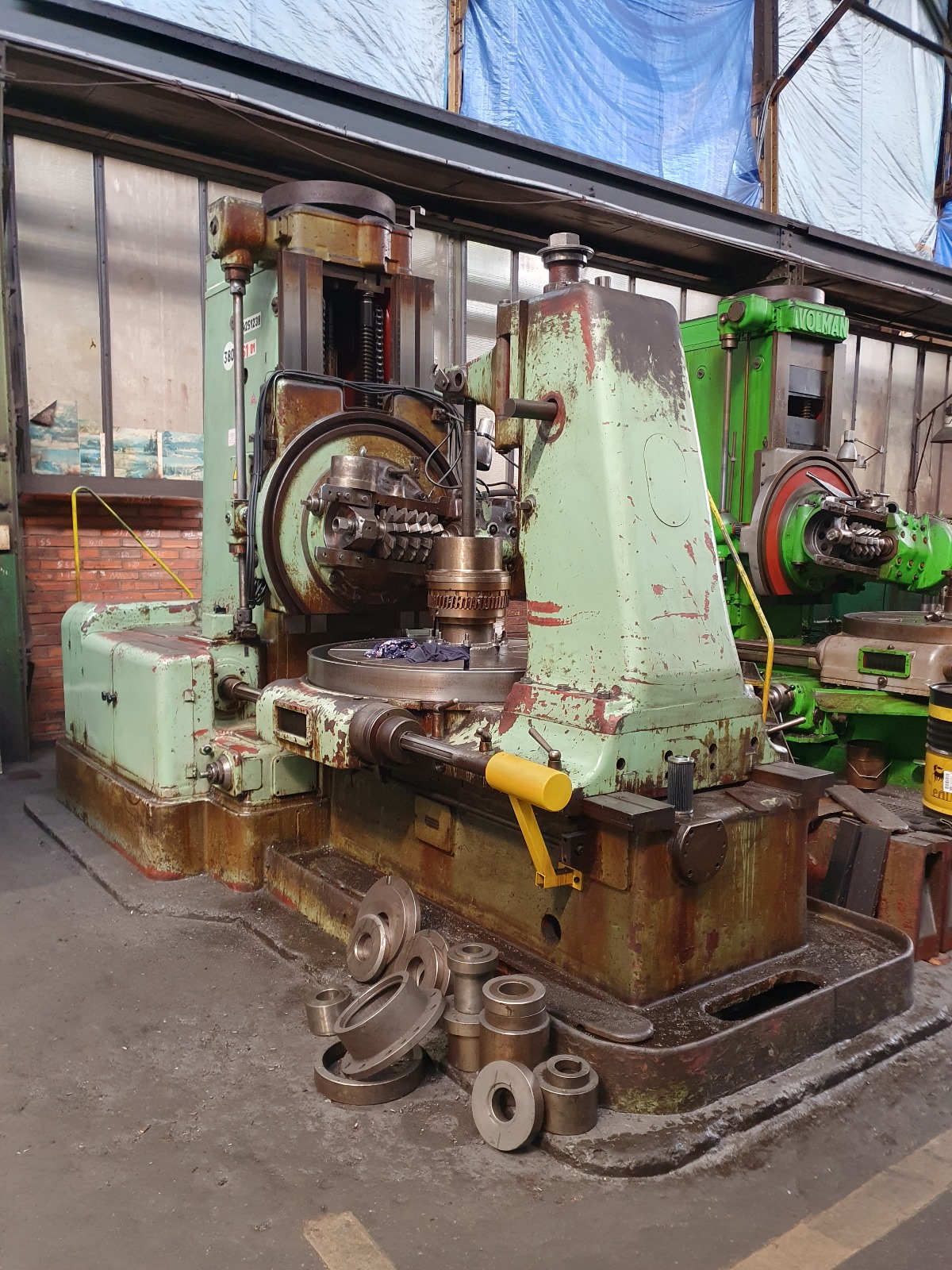 ak machines tos fo 6 gear hobbing machine