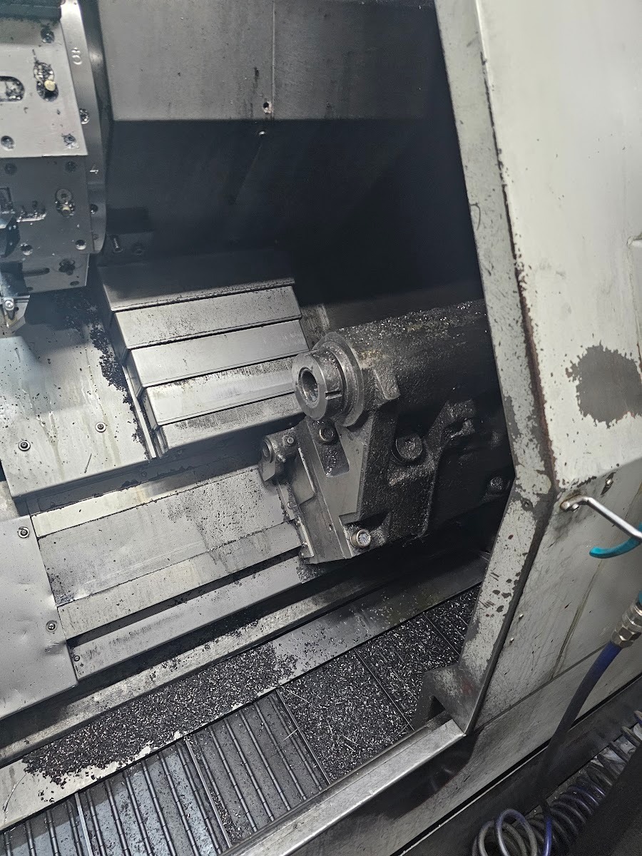Leadwell Model T-7 2-Axis Slant Bed CNC Lathe - Image 4