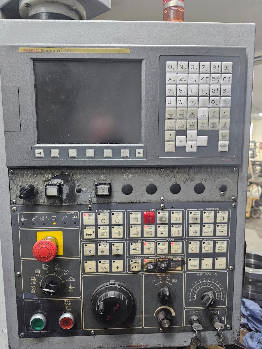 Leadwell Model T-7 2-Axis Slant Bed CNC Lathe - Image 7