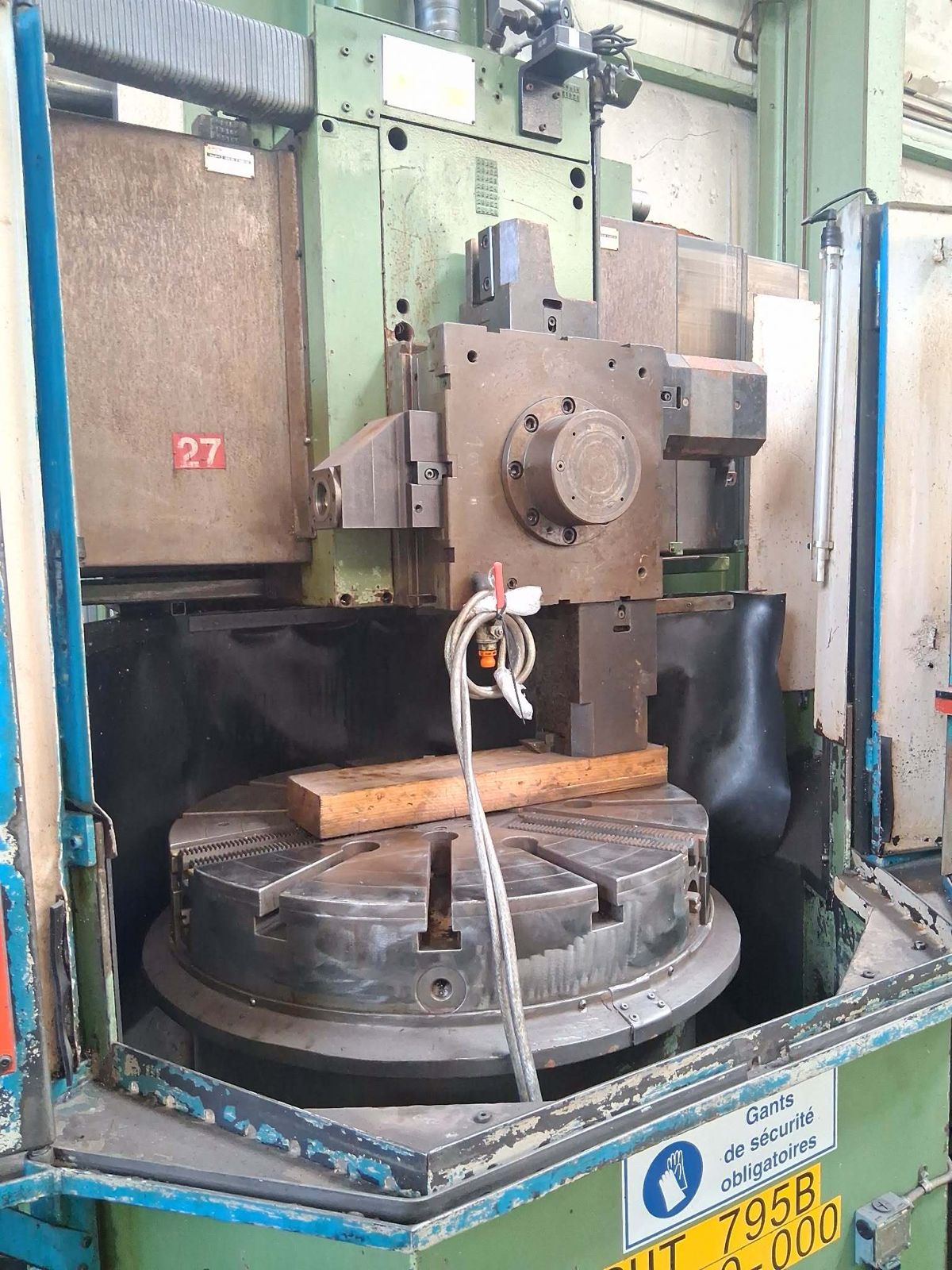 Schiess Froriep 9DK Vertical Turret Lathe - Image 2