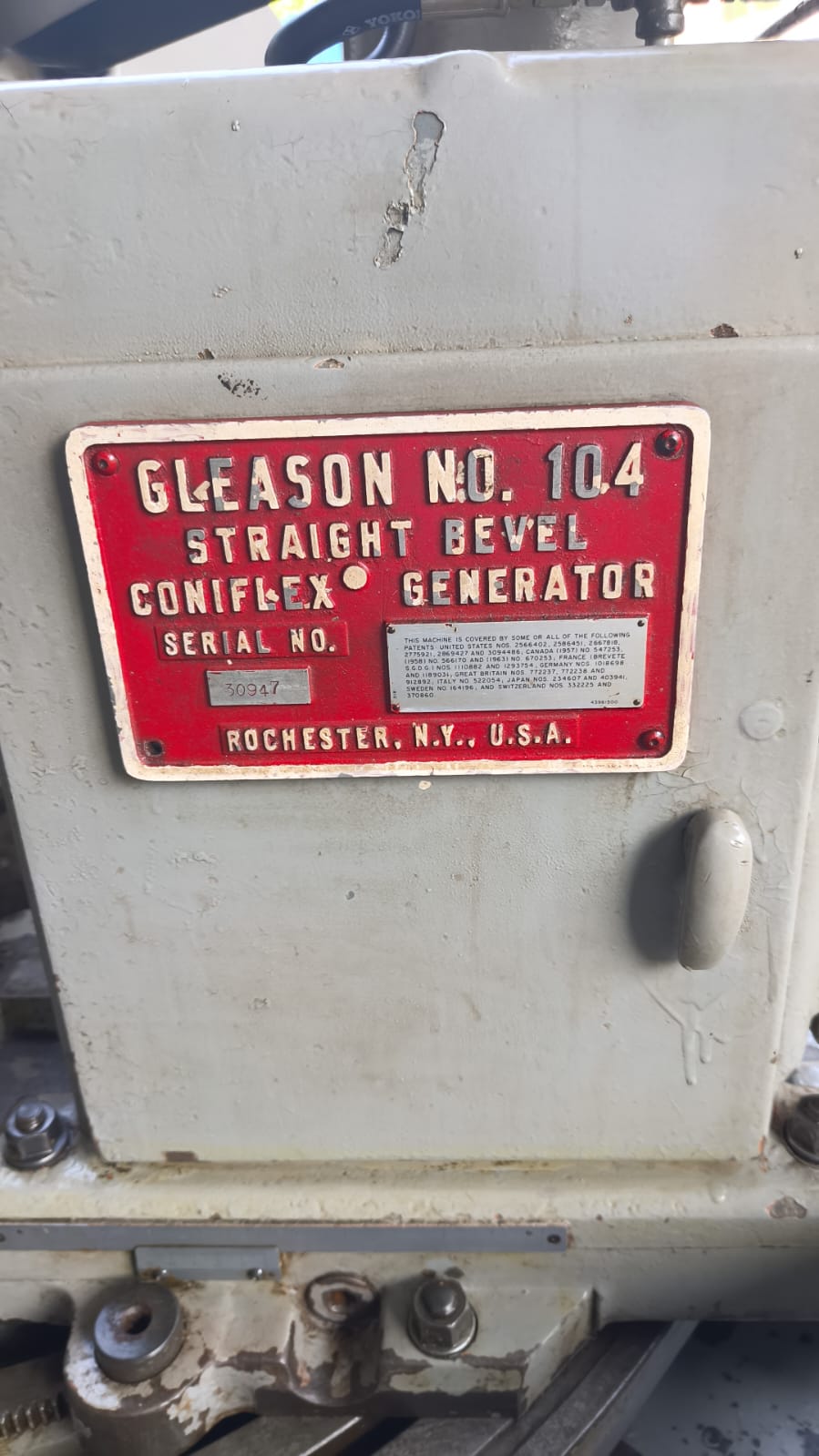 Gleason 104 Coniflex Bevel Gear Generator - Image 8