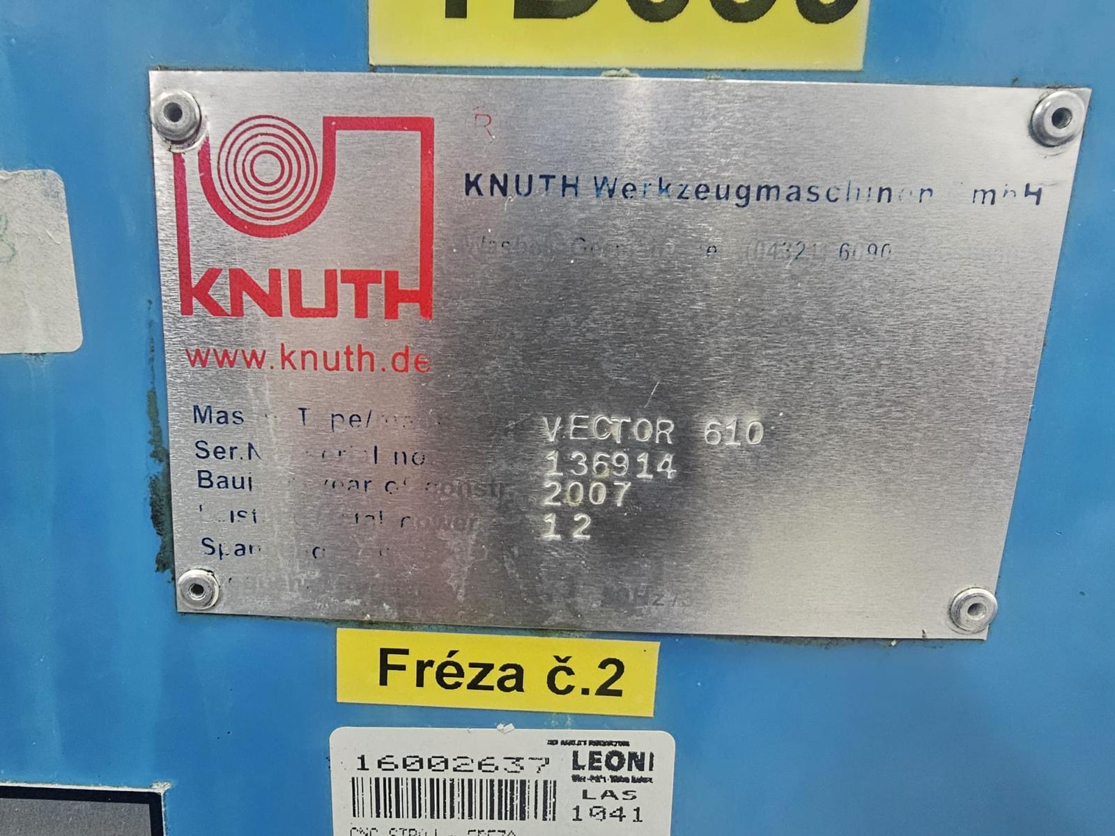 Knuth Vector 610 CNC Vertical Machining Center - Image 11