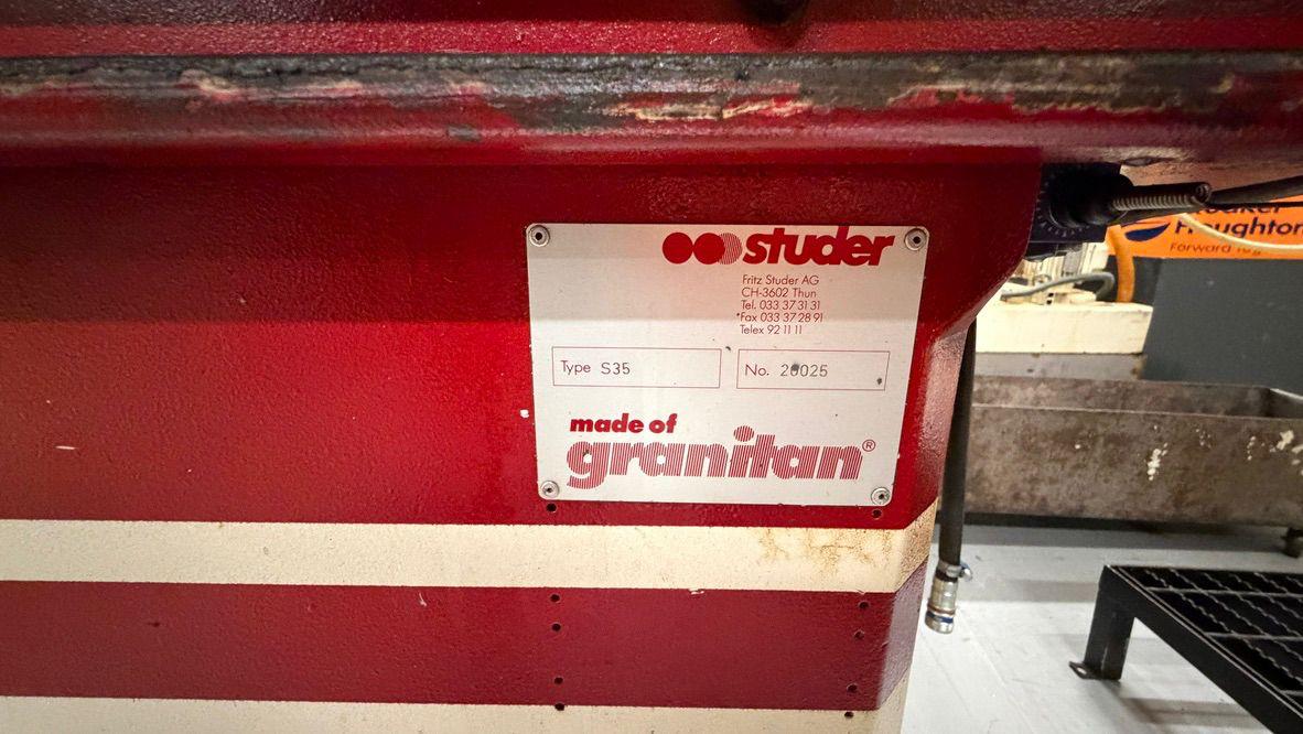 Studer S35 CNC Cylindrical Grinding - Image 3