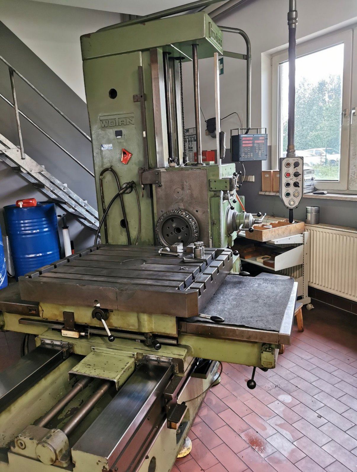 WOTAN B 75 Horizontal Boring Mill