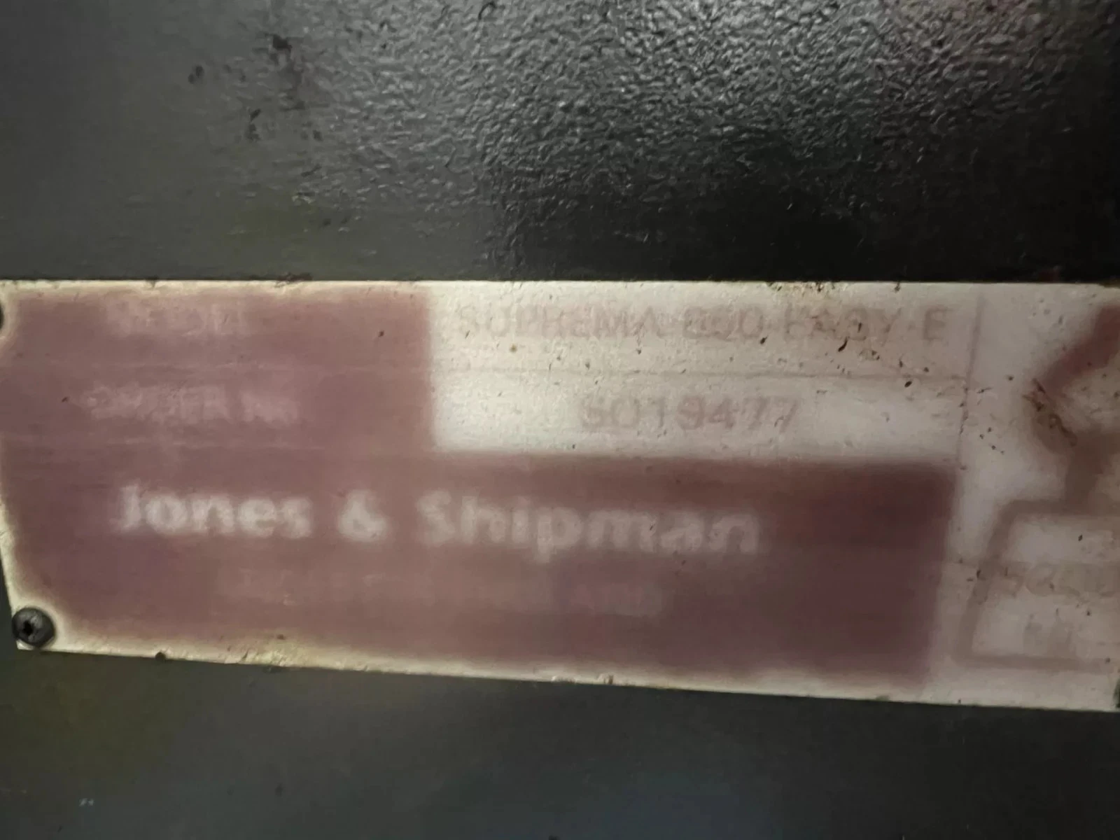Jones and Shipman Suprema 650 Easy E Universal OD/ID Grinder - Image 11